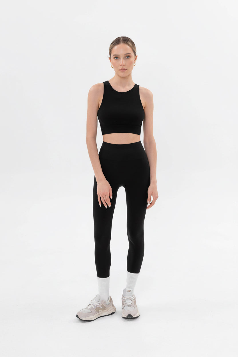 Brassière Light Ribs — Siawear | Made in Italy | Yoga & Pilates | Taille M/L