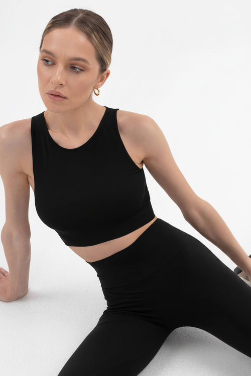 Brassière Light Ribs — Siawear | Made in Italy | Yoga & Pilates | Taille XS/S