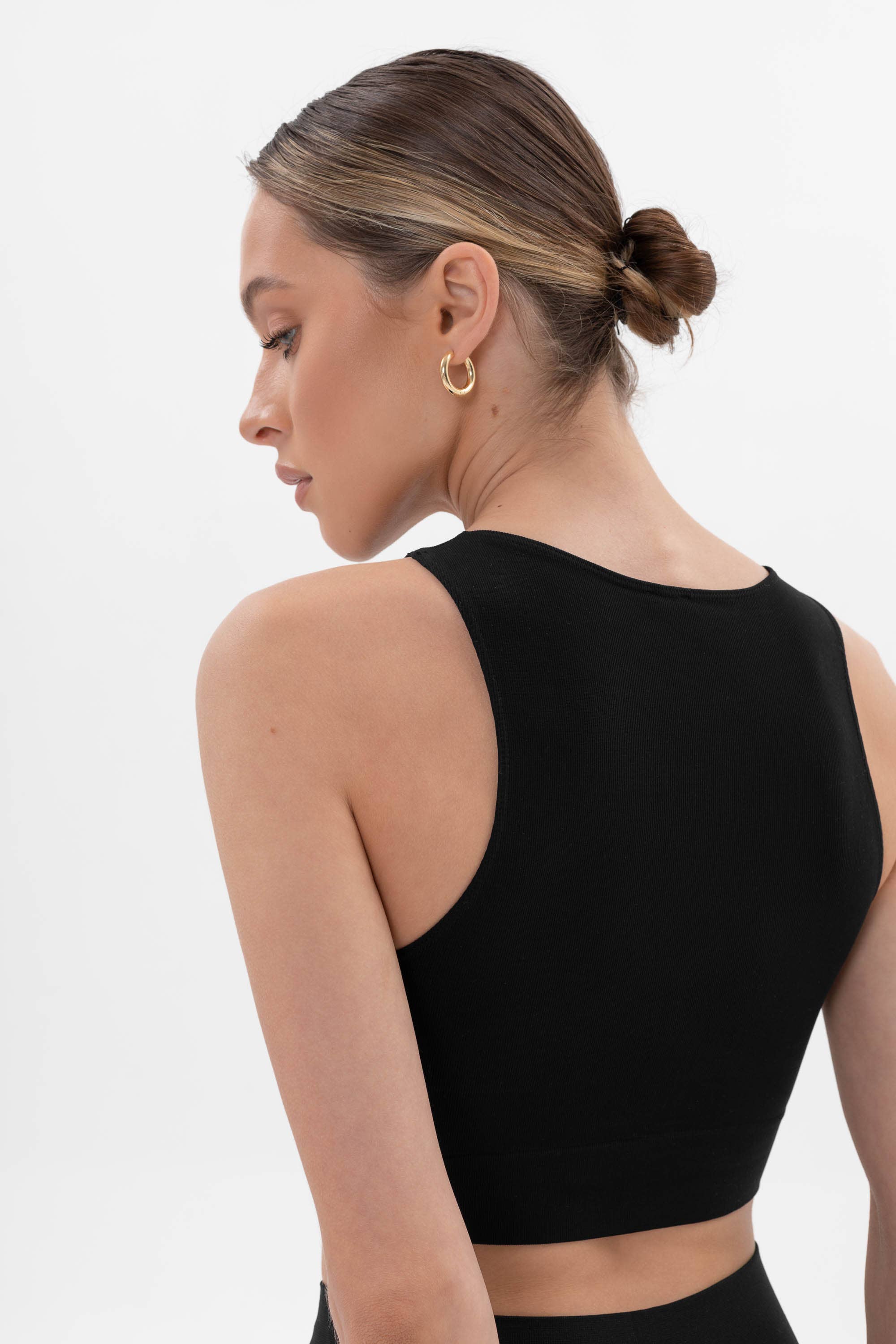 Brassière Light Ribs — Siawear | Made in Italy | Yoga & Pilates | Taille M/L