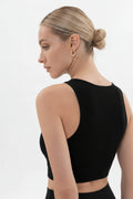 Brassière Light Ribs — Siawear | Made in Italy | Yoga & Pilates | Taille M/L